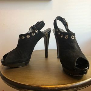 Stuart Weitzman black heels size 10